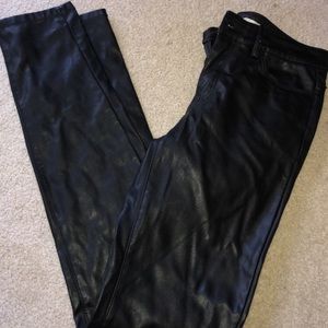 Leather pants